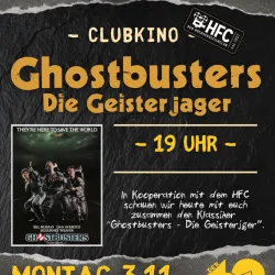 Filmabend: Ghostbusters Filmabend: Ghostbusters