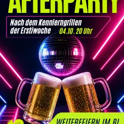 Afterparty Kennlerngrillen