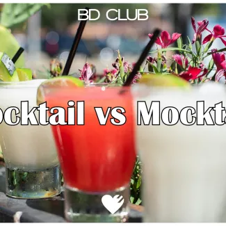 Mocktail vs Cocktail